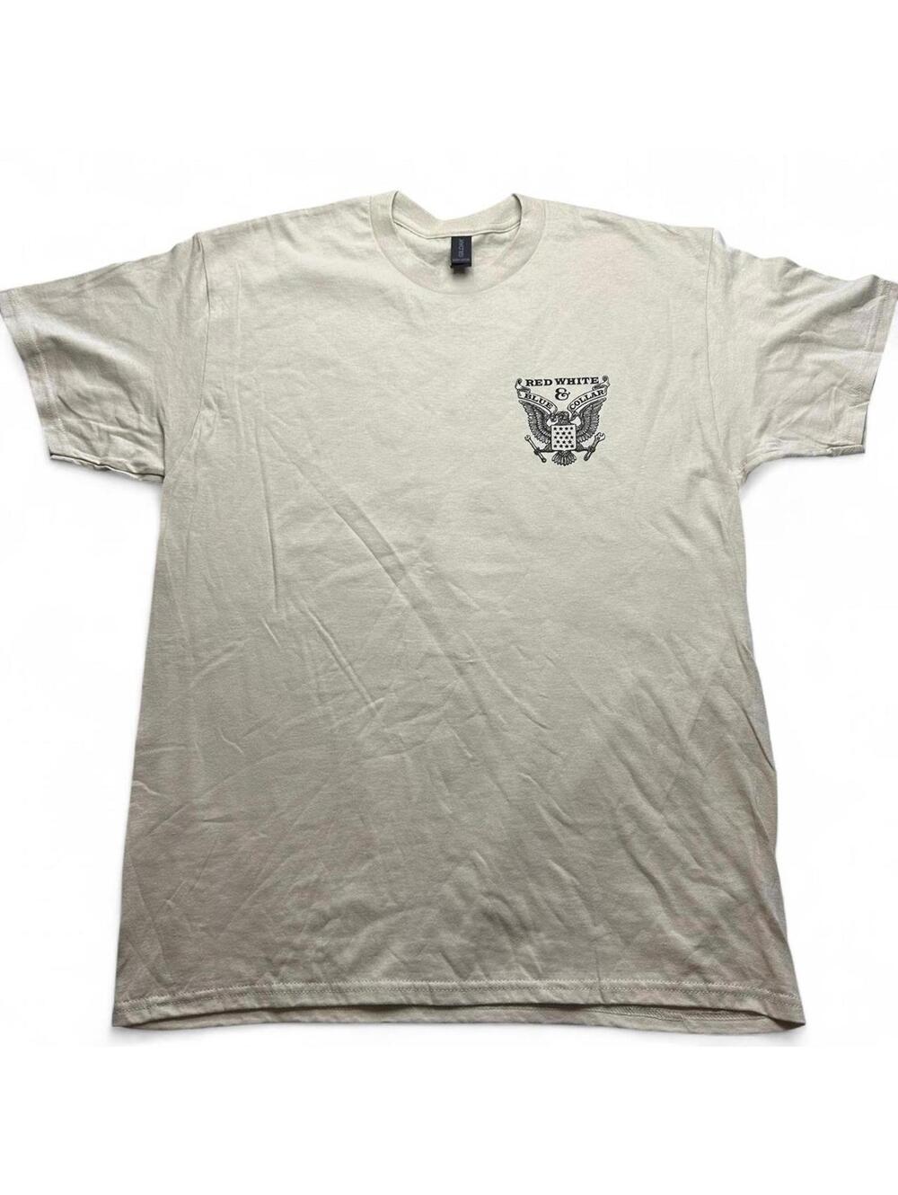 Blue Collar Work Graphic T-Shirt - L